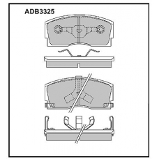 ADB3325 Allied Nippon Тормозные колодки