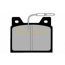 PA261 BRAKE ENGINEERING Комплект тормозных колодок, дисковый тормоз