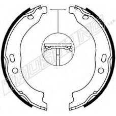034.118 TRUSTING Комплект тормозных колодок, стояночная тормозная с