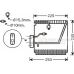 6025V198 SCHLIECKMANN Испаритель, кондиционер