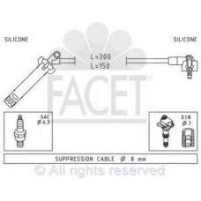 4.9145 FACET Комплект проводов зажигания