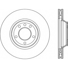 BDR2194.20 OPEN PARTS Тормозной диск