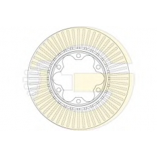 6064811 GIRLING Тормозной диск