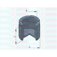 D025458 AUTOFREN SEINSA Поршень, корпус скобы тормоза