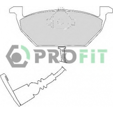 5000-1398 C PROFIT Комплект тормозных колодок, дисковый тормоз