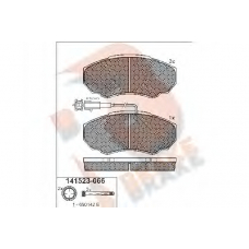 RB1523 R BRAKE Комплект тормозных колодок, дисковый тормоз