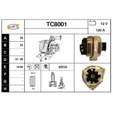 TC8001 SNRA Генератор
