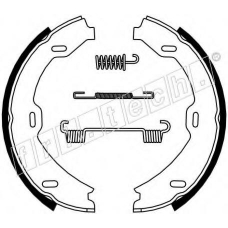 1052.128K fri.tech. Комплект тормозных колодок, стояночная тормозная с