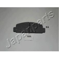 PA-328AF JAPANPARTS Комплект тормозных колодок, дисковый тормоз