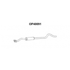 OP40091 VENEPORTE Предглушитель выхлопных газов