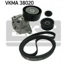 VKMA 38020 SKF Поликлиновой ременный комплект