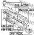 0521-MZ3L FEBEST Наконечник поперечной рулевой тяги