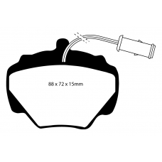 DP6663 EBC Brakes Колодки тормозные