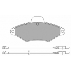 FBP-0885 FREMAX Комплект тормозных колодок, дисковый тормоз