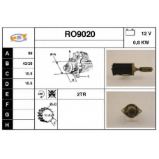 RO9020 SNRA Стартер