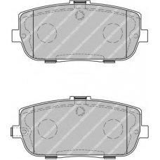 FDB1894 FERODO Комплект тормозных колодок, дисковый тормоз