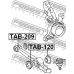 TAB-209 FEBEST Подвеска, рычаг независимой подвески колеса