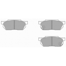 FBP-0554 FREMAX Комплект тормозных колодок, дисковый тормоз