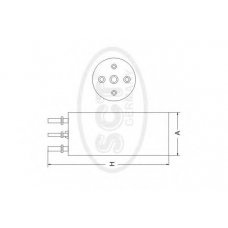 ST 6133 SCT Топливный фильтр