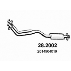 28.2002 ASSO Предглушитель выхлопных газов