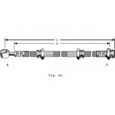 PHD171 TRW Тормозной шланг