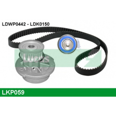LKP059 TRW Водяной насос + комплект зубчатого ремня