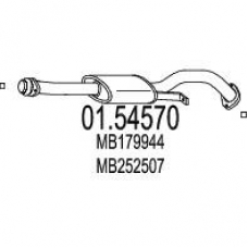 01.54570 MTS Средний глушитель выхлопных газов