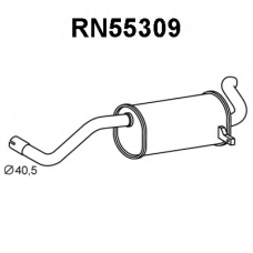 RN55309 VENEPORTE Глушитель выхлопных газов конечный