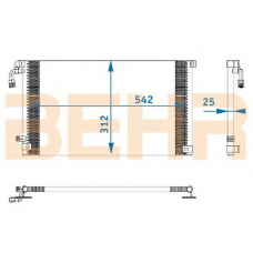 7401541 BEHR Condenser