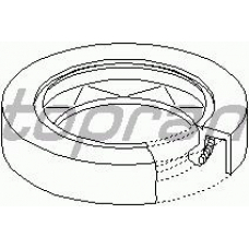 100 354 TOPRAN Уплотняющее кольцо, дифференциал