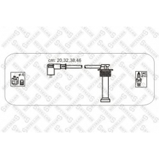 10-38143-SX STELLOX Комплект проводов зажигания