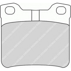 FDB1415 FERODO Комплект тормозных колодок, дисковый тормоз