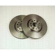 8120 14140 TRIDON Brake discs, front