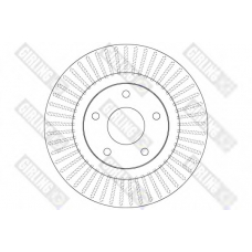 6065331 GIRLING Тормозной диск