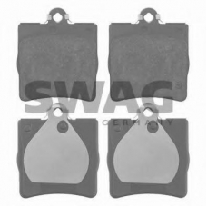 10 91 6147 SWAG Комплект тормозных колодок, дисковый тормоз