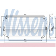 94331 NISSENS Конденсатор, кондиционер