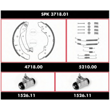 SPK 3718.01 ROADHOUSE Комплект тормозов, барабанный тормозной механизм