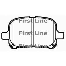 FBP3442 FIRST LINE Комплект тормозных колодок, дисковый тормоз