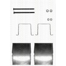 8105 381614 TRISCAN Комплектующие, колодки дискового тормоза