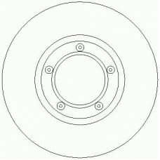 D2532 ROULUNDS Тормозной диск