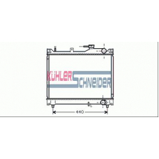 2200221 KUHLER SCHNEIDER Радиатор, охлаждение двигател