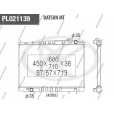 N156N87 NPS Радиатор, охлаждение двигателя