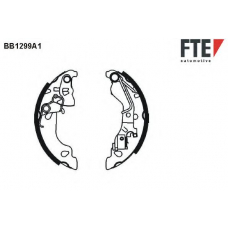 BB1299A1 FTE Комплект тормозных колодок
