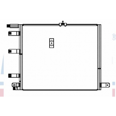 94300 NISSENS Конденсатор, кондиционер