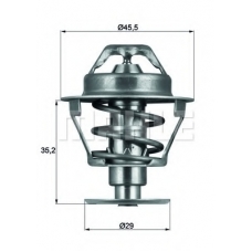 TX 81 89D MAHLE Термостат, охлаждающая жидкость