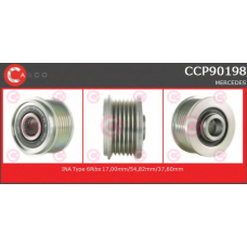 CCP90198 CASCO Ременный шкив, генератор