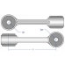 RO-LS-3720 MOOG Тяга / стойка, стабилизатор