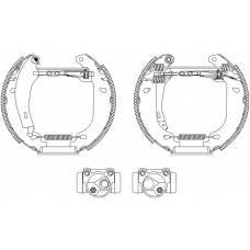 8DB 355 003-811 HELLA Комплект тормозных колодок