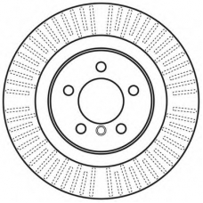 562711BC BENDIX Тормозной диск