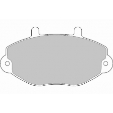 FD6404N NECTO Комплект тормозных колодок, дисковый тормоз